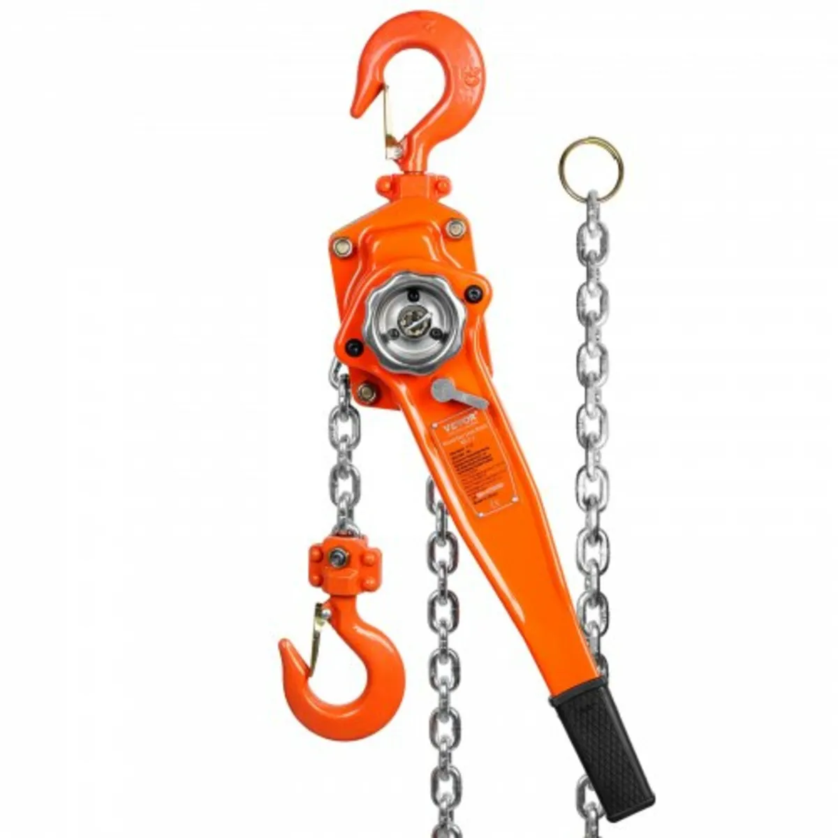 Manual Lever Chain Hoist, 1-1/2 Ton 1496.9 kg Capa - Image 1