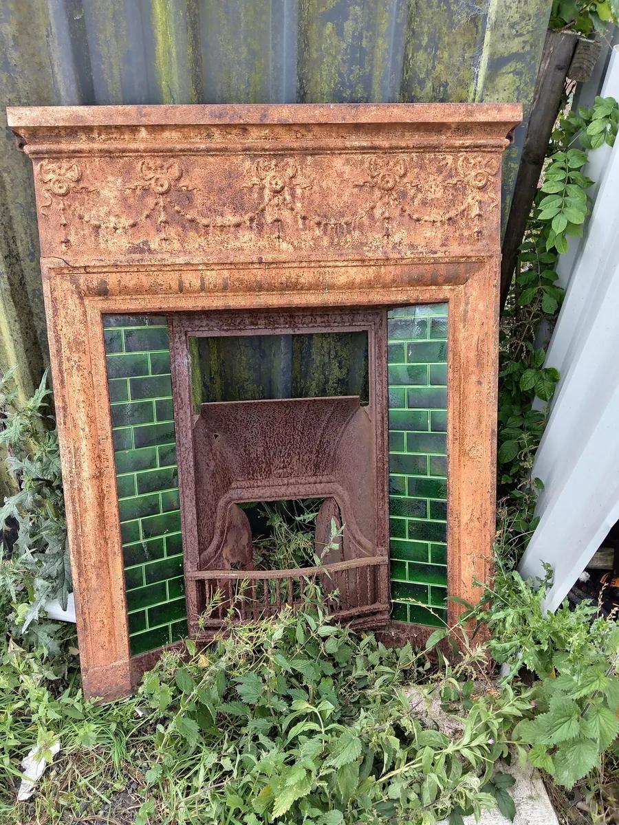 Antique fireplace Victorian