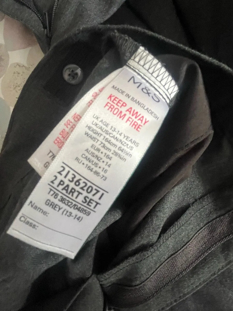 Grey school trousers - Image 2