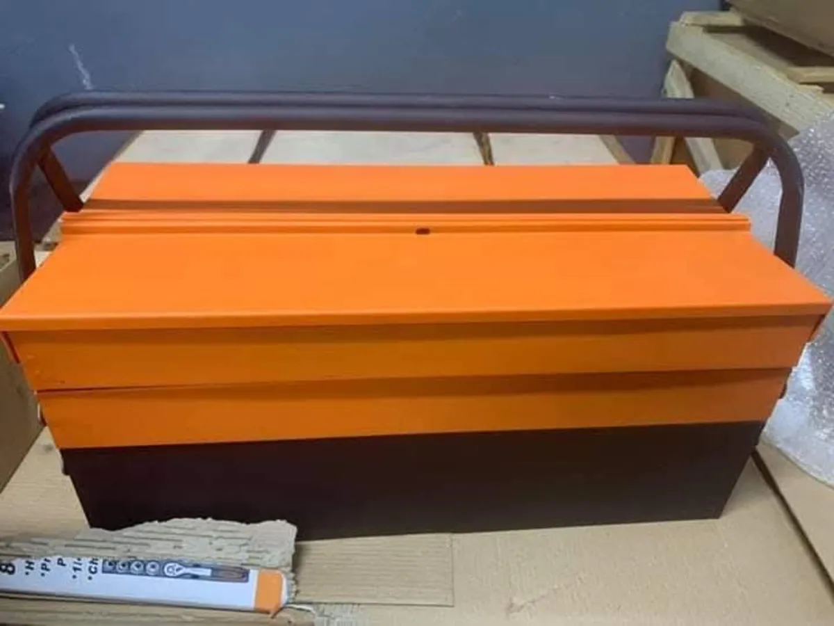 Empty Cantilever Tool Metal Box - Image 2