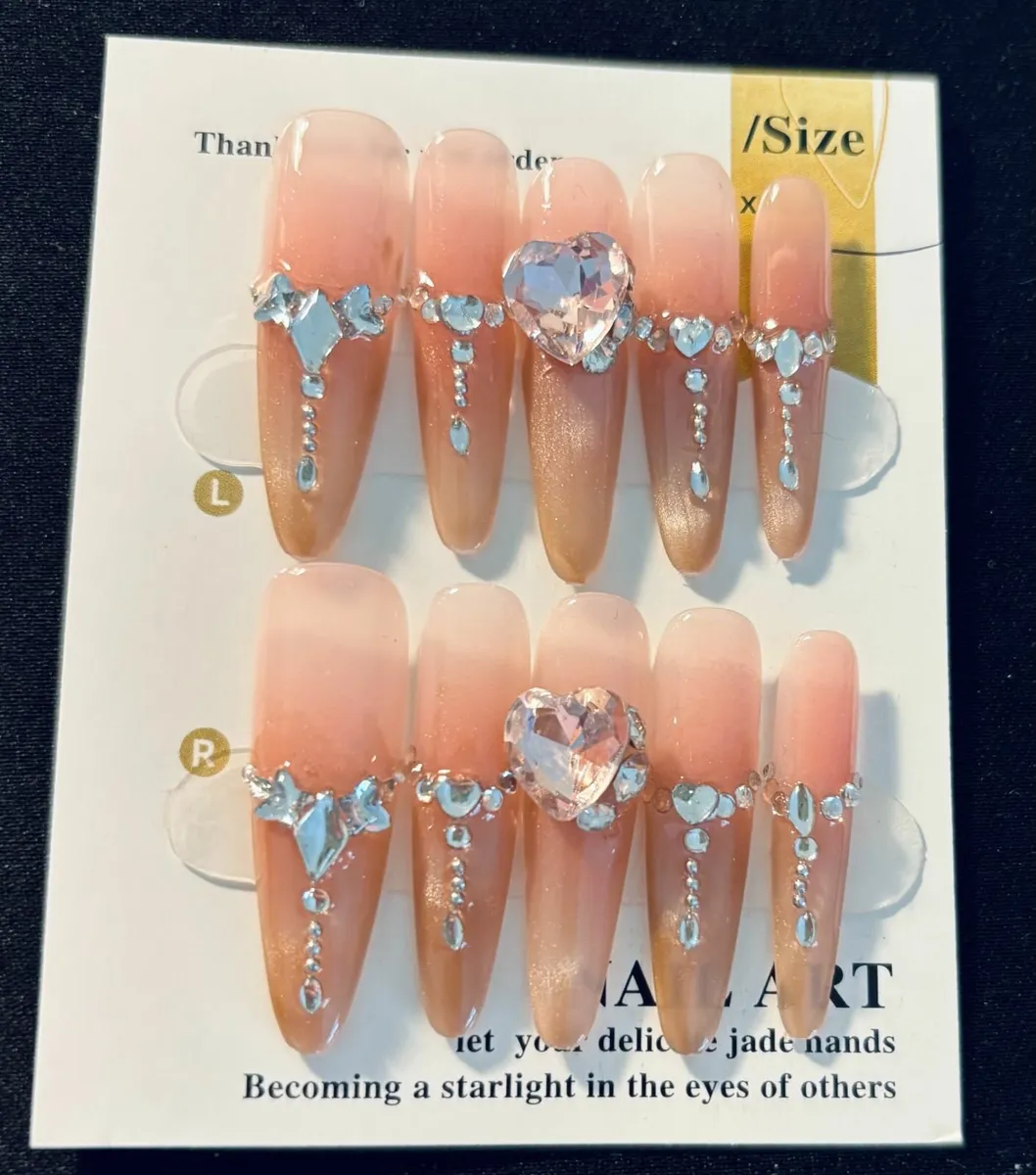 Luxury Handmade Press-on Nails Reusable - Image 1
