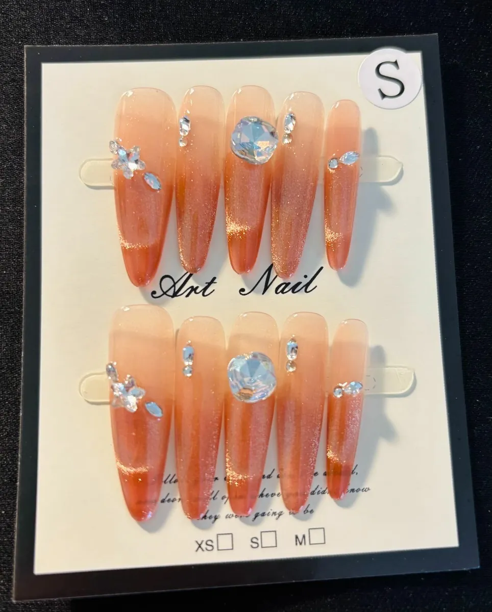 Luxury Handmade Press-on Nails Reusable - Image 2