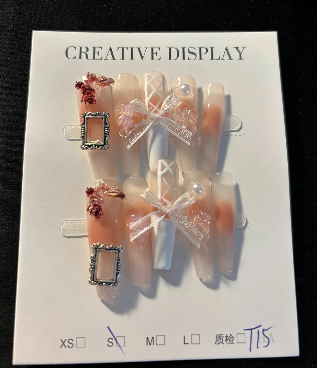Luxury Handmade Press-on Nails Reusable - Image 4