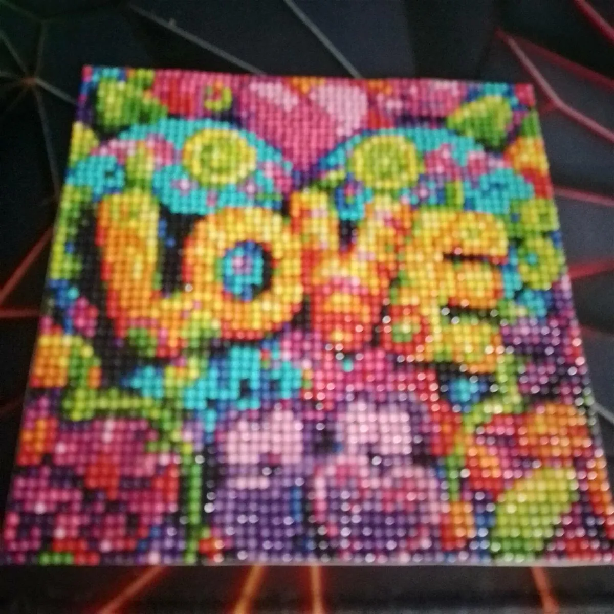 Completed Diamond painting
