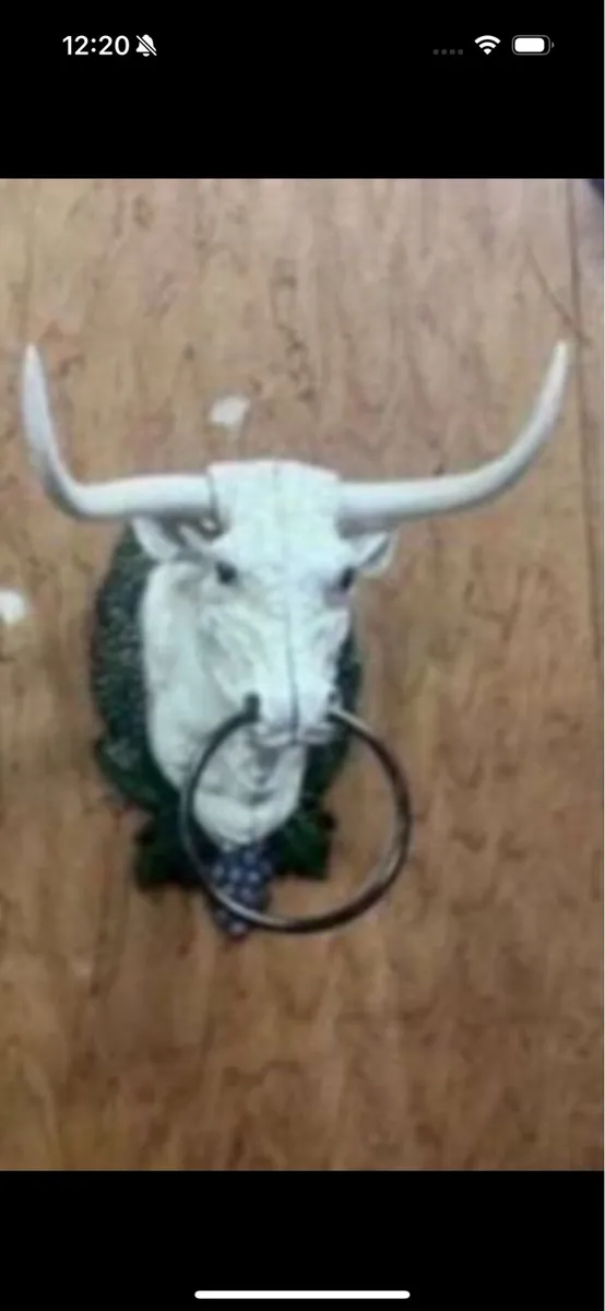 Bull door knocker - Image 2