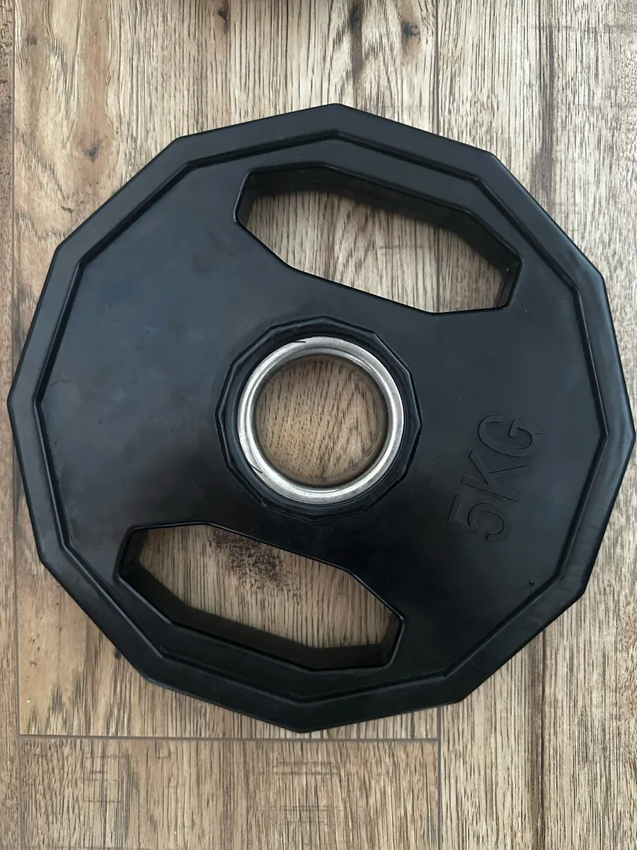 2 x 5kg Olympic Weights - Image 2