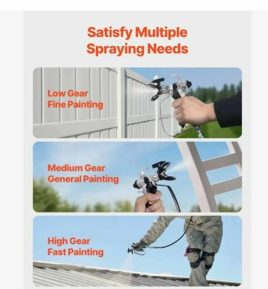 Stand Airless Paint Sprayer Electric Paint Sprayer - Image 2