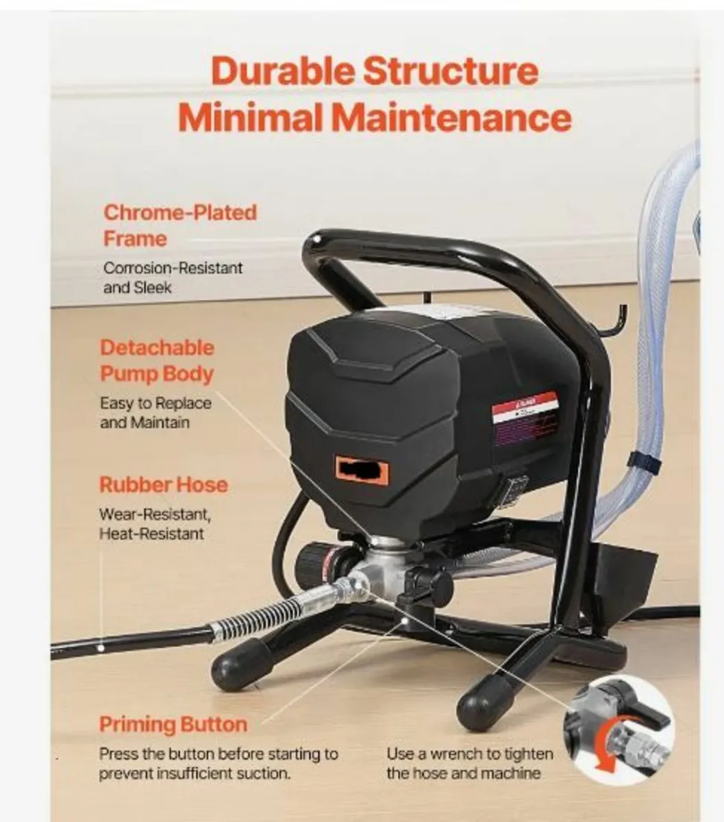 Stand Airless Paint Sprayer Electric Paint Sprayer - Image 4