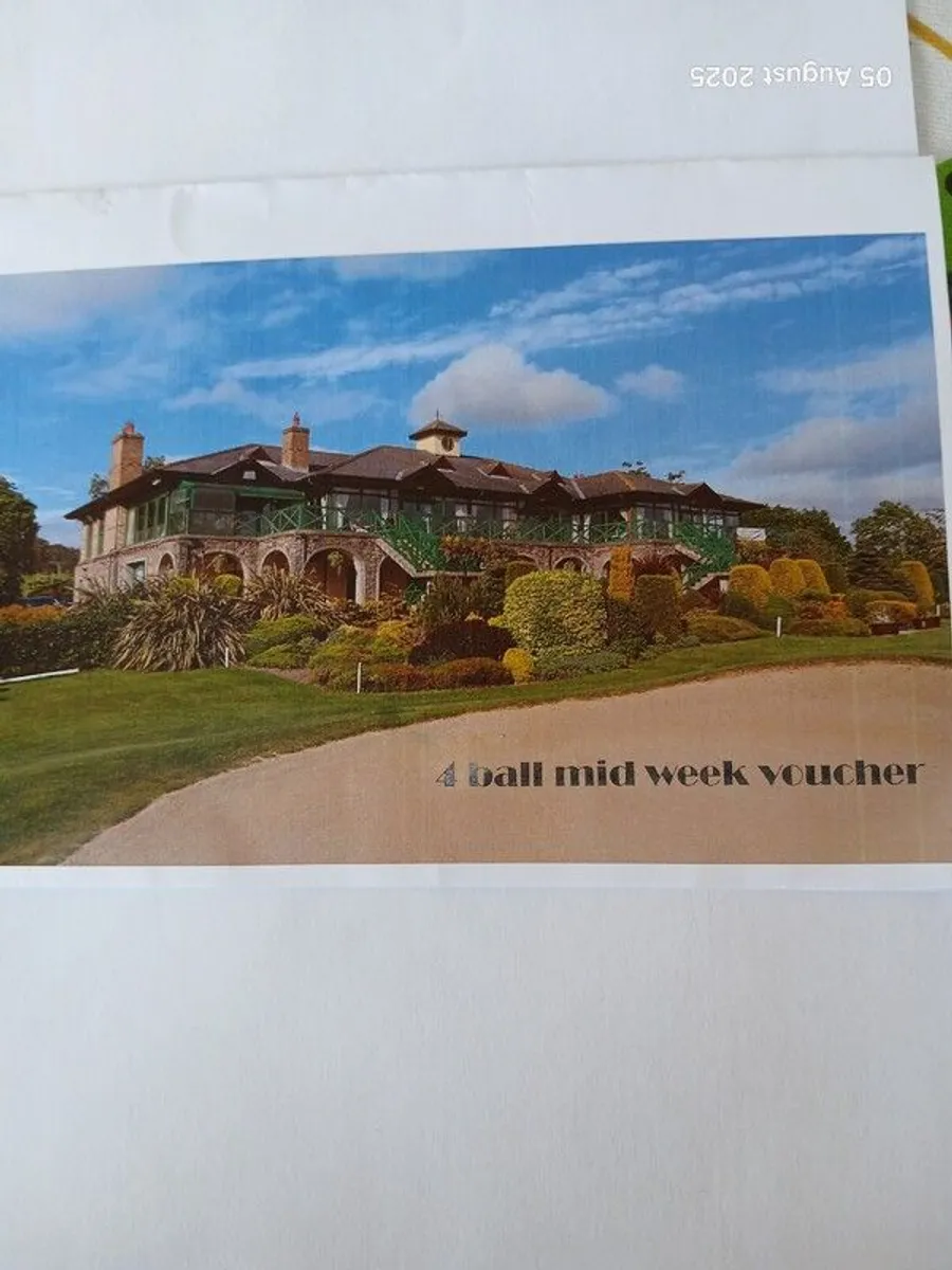 Green fees Voucher - Image 2
