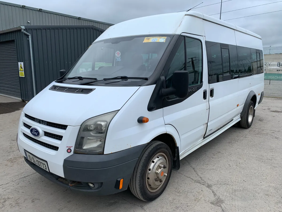 BID ONLINE NOW - 2010 FORD TRANSIT MINI BUS - Image 1