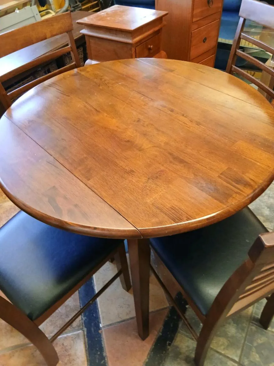 Table and 4 Chairs
