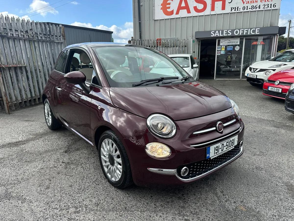 Fiat 500 1.2 Petrol NCT TAX LOW KMS - Image 2