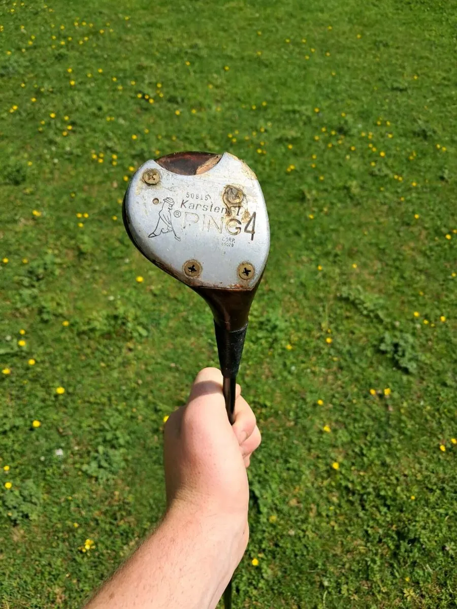 4 ping wooden clubs - Image 4