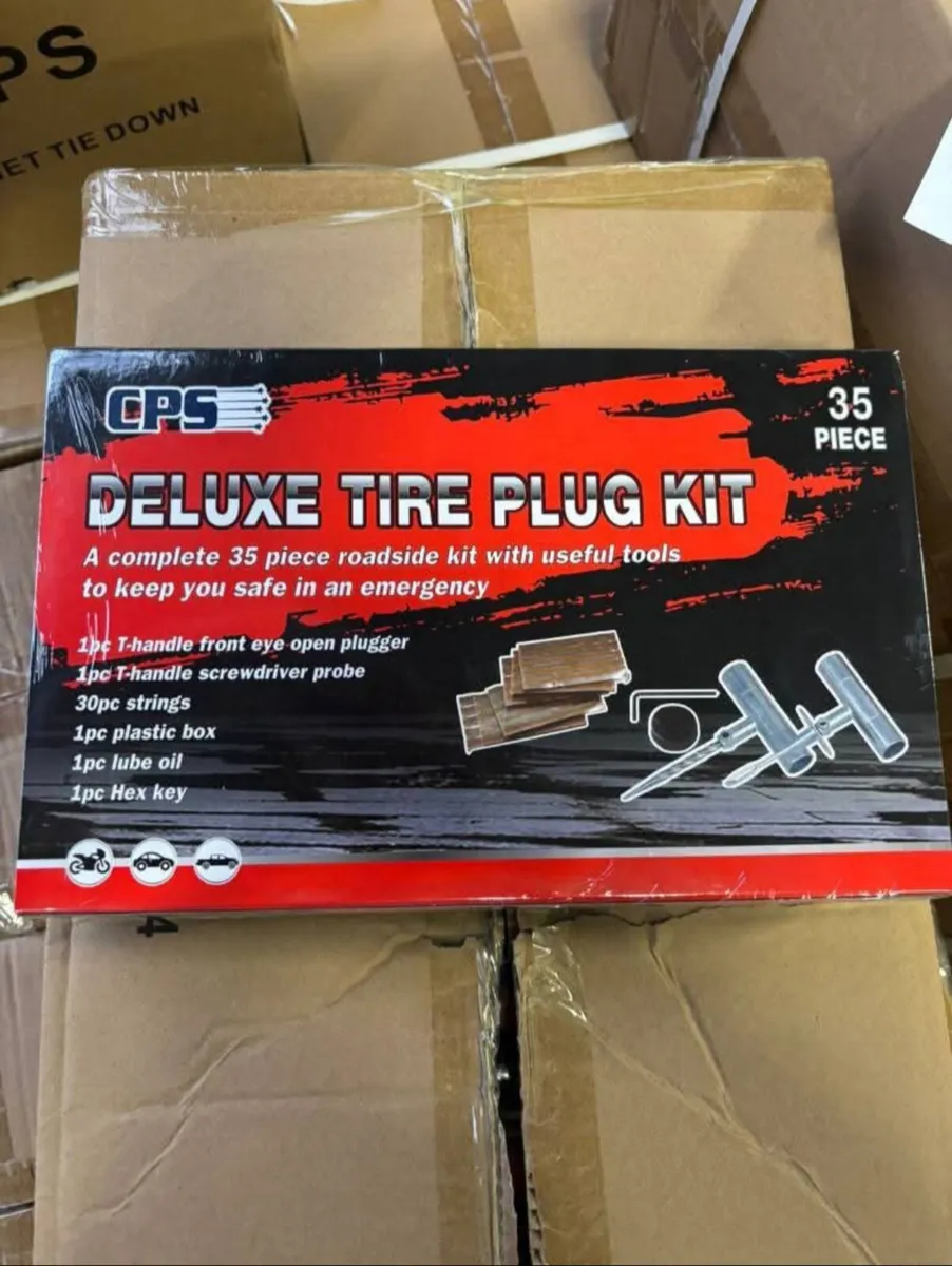 35-PIECE DELUXE TIRE PLUG SET - Image 2