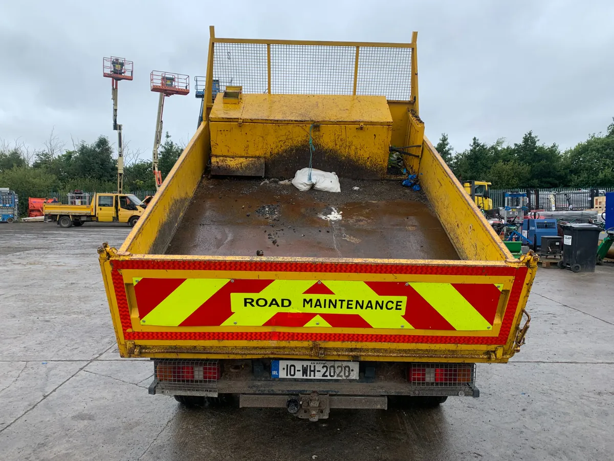 UNRESERVED 2010 FORD TRANSIT CREW CAB TIPPER - Image 4