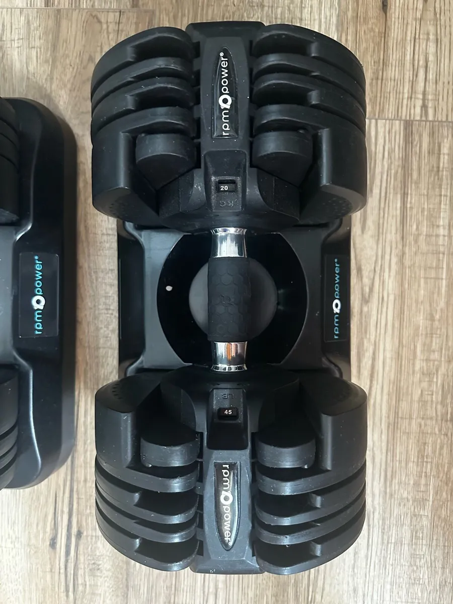 20kg Adjustable Dumbbells - Image 2
