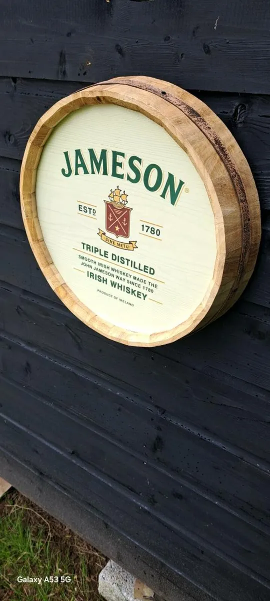 Jameson  half  barrel  sign - Image 3