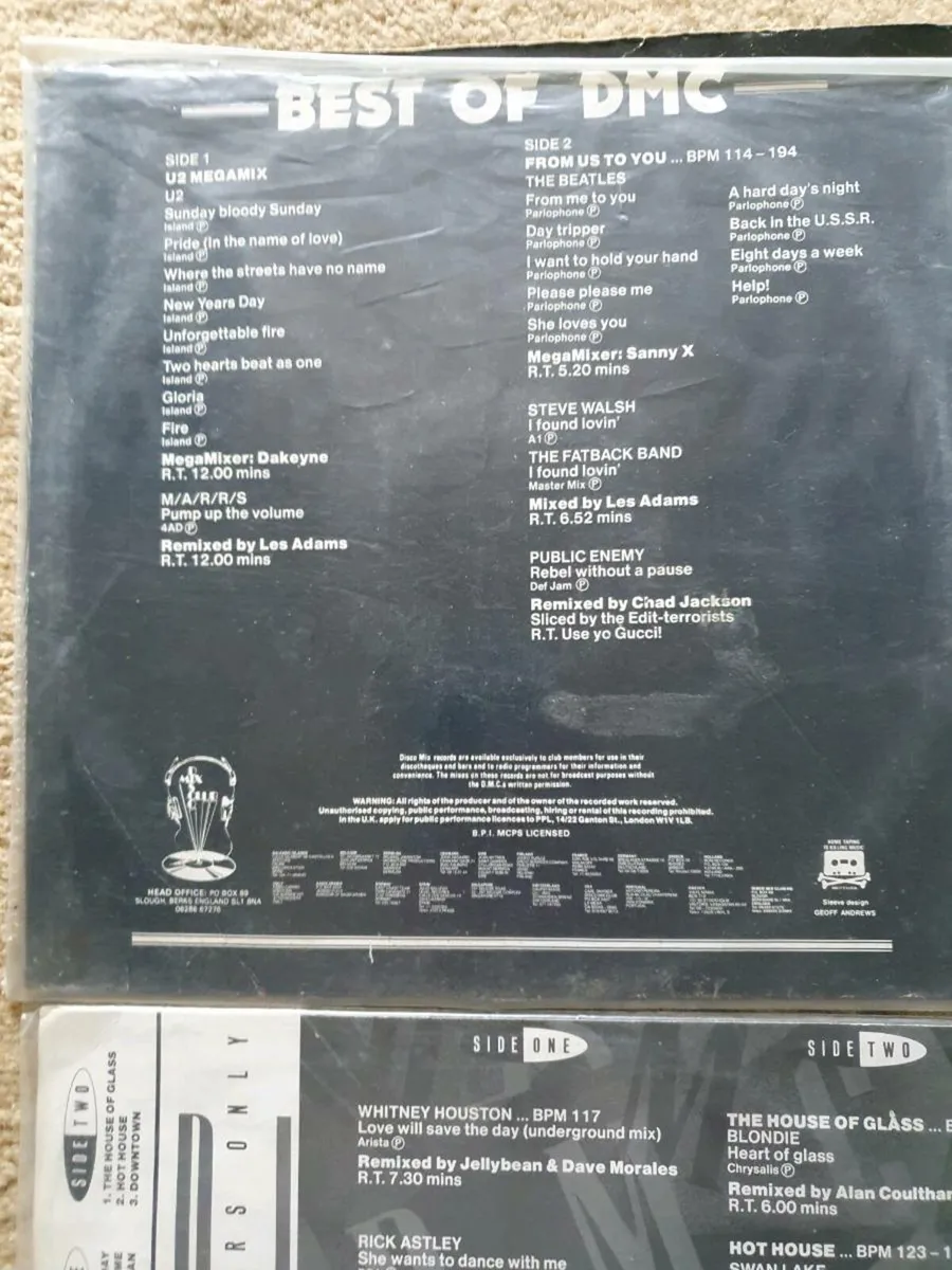 12 inch mixes Disco Mix Club vinyl - Image 2
