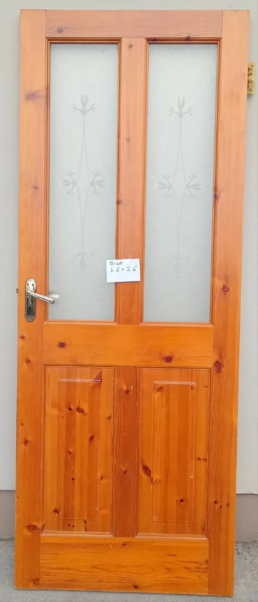 Red Deal Solid Timber Doors - Image 2