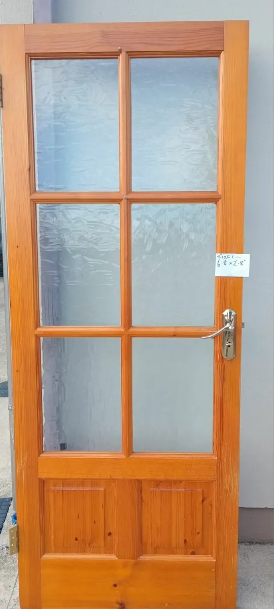 Red Deal Solid Timber Doors - Image 3