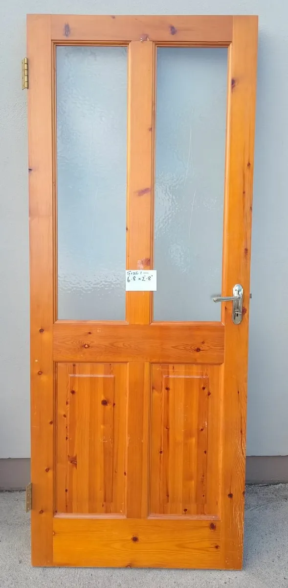 Red Deal Solid Timber Doors - Image 4