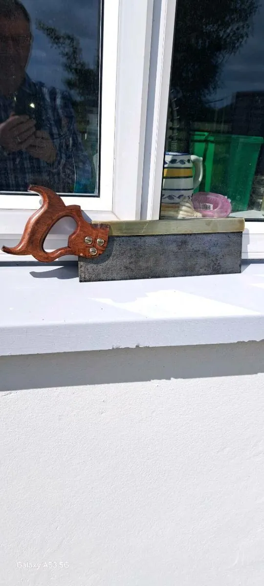 2 old brass  hand saws €55 each - Image 3
