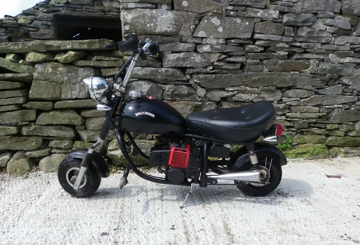 Mini-Motorbike Harley Davidson 2-stroke 49cc - Image 1