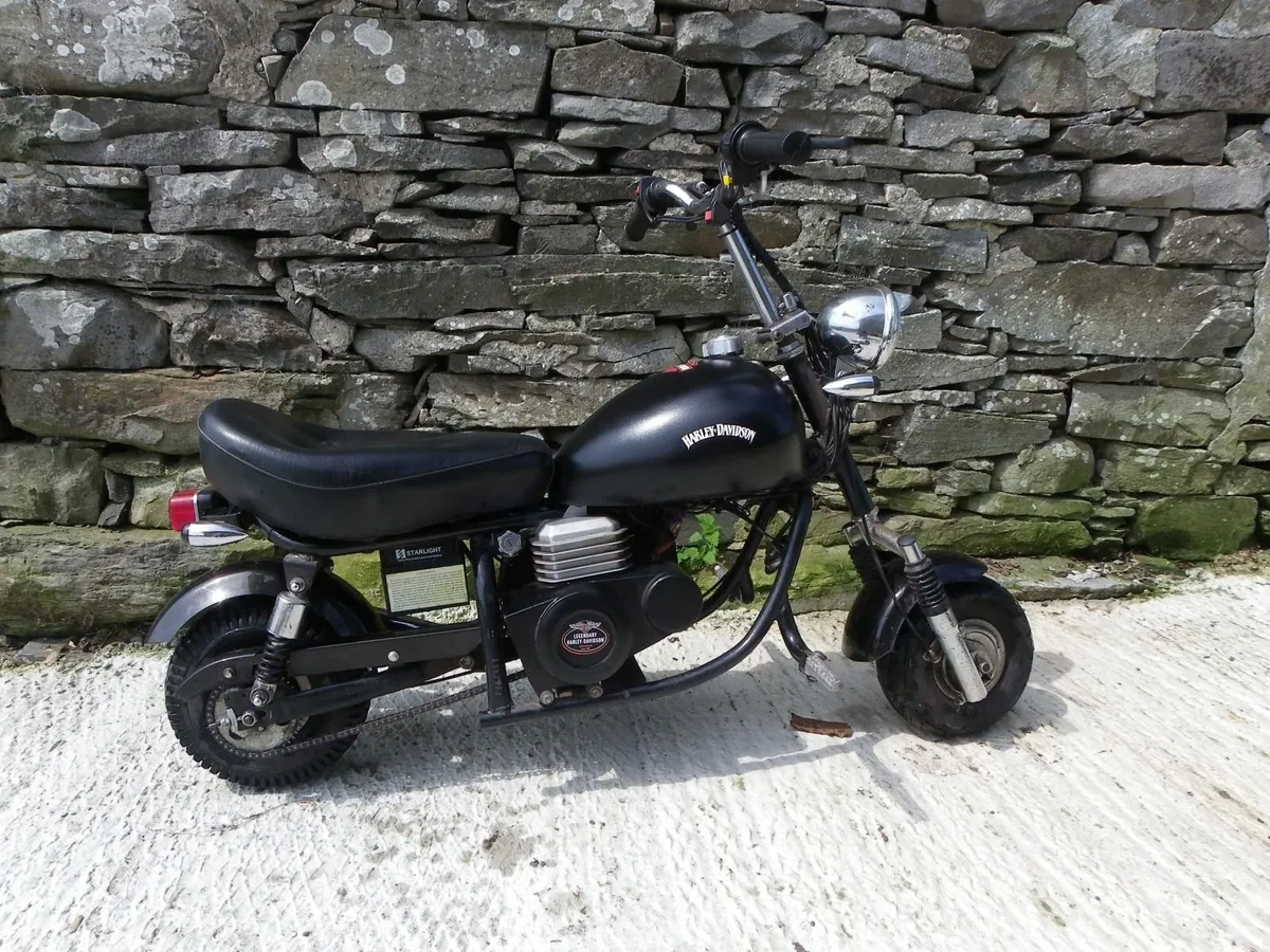 Mini-Motorbike Harley Davidson 2-stroke 49cc - Image 4