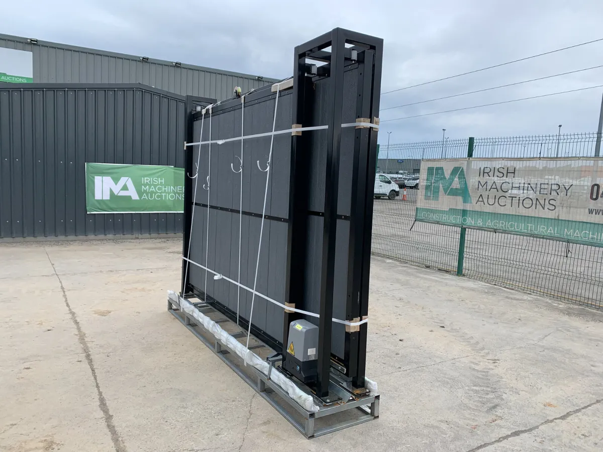 BID ONLINE NOW - NEW 26FT COMPOSITE ELECTRIC GATE - Image 2