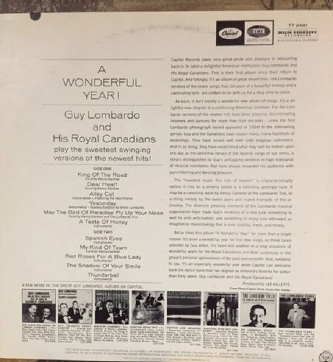 Guy Lombardo And His Royal Canadians LP - Image 2