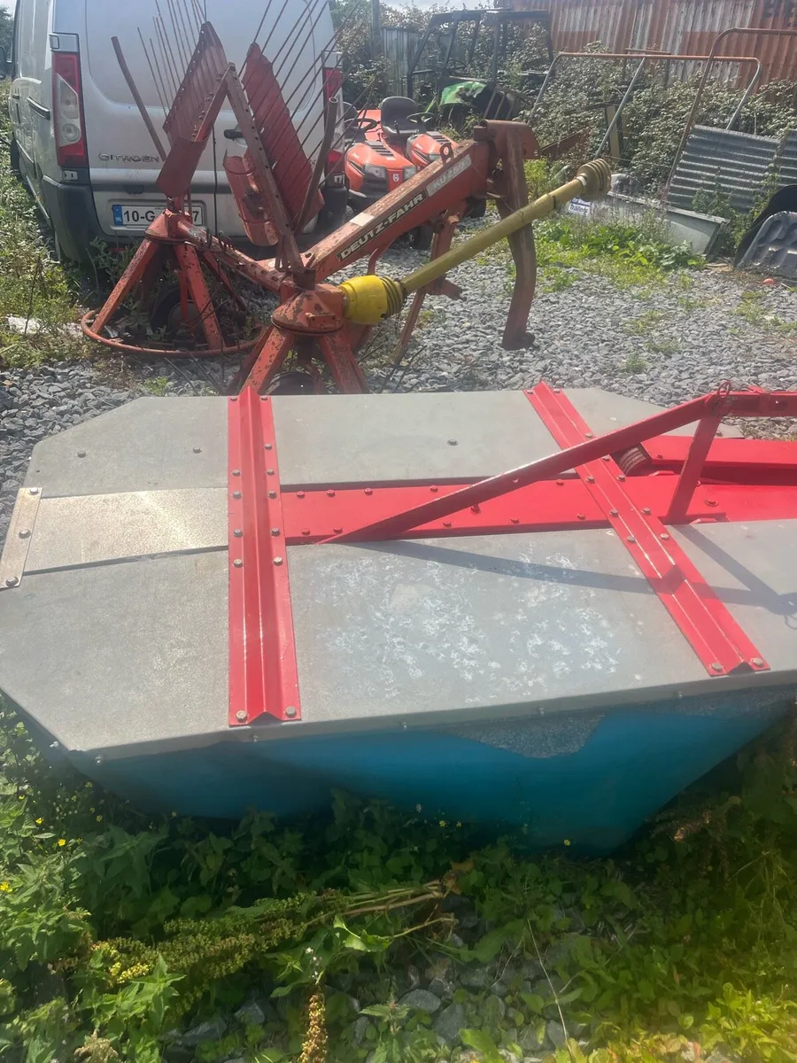 Km 22 drum mower. - Image 4