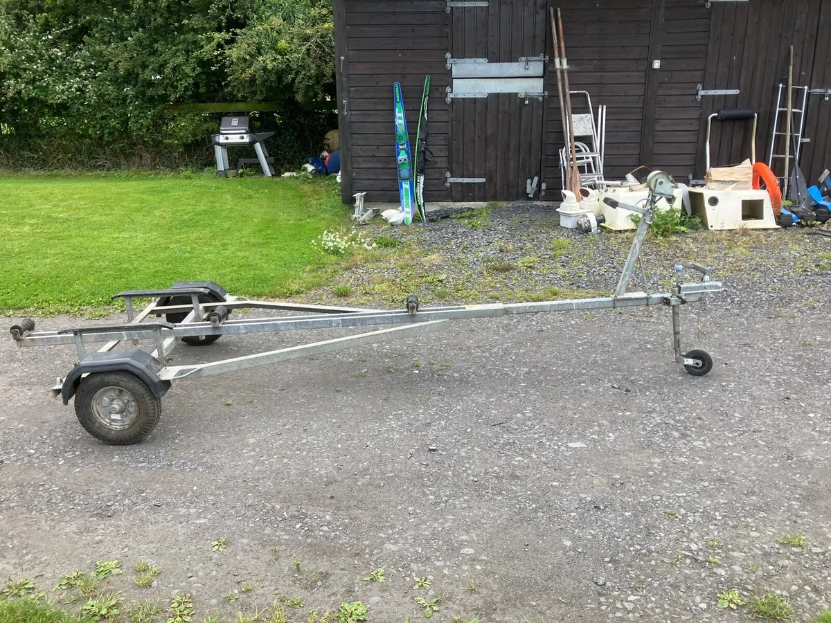 BOAT TRAILER GALVANISED FOR BOATS  TO12-14FT - Image 1