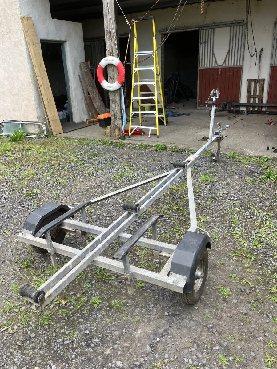 BOAT TRAILER GALVANISED FOR BOATS  TO12-14FT - Image 2