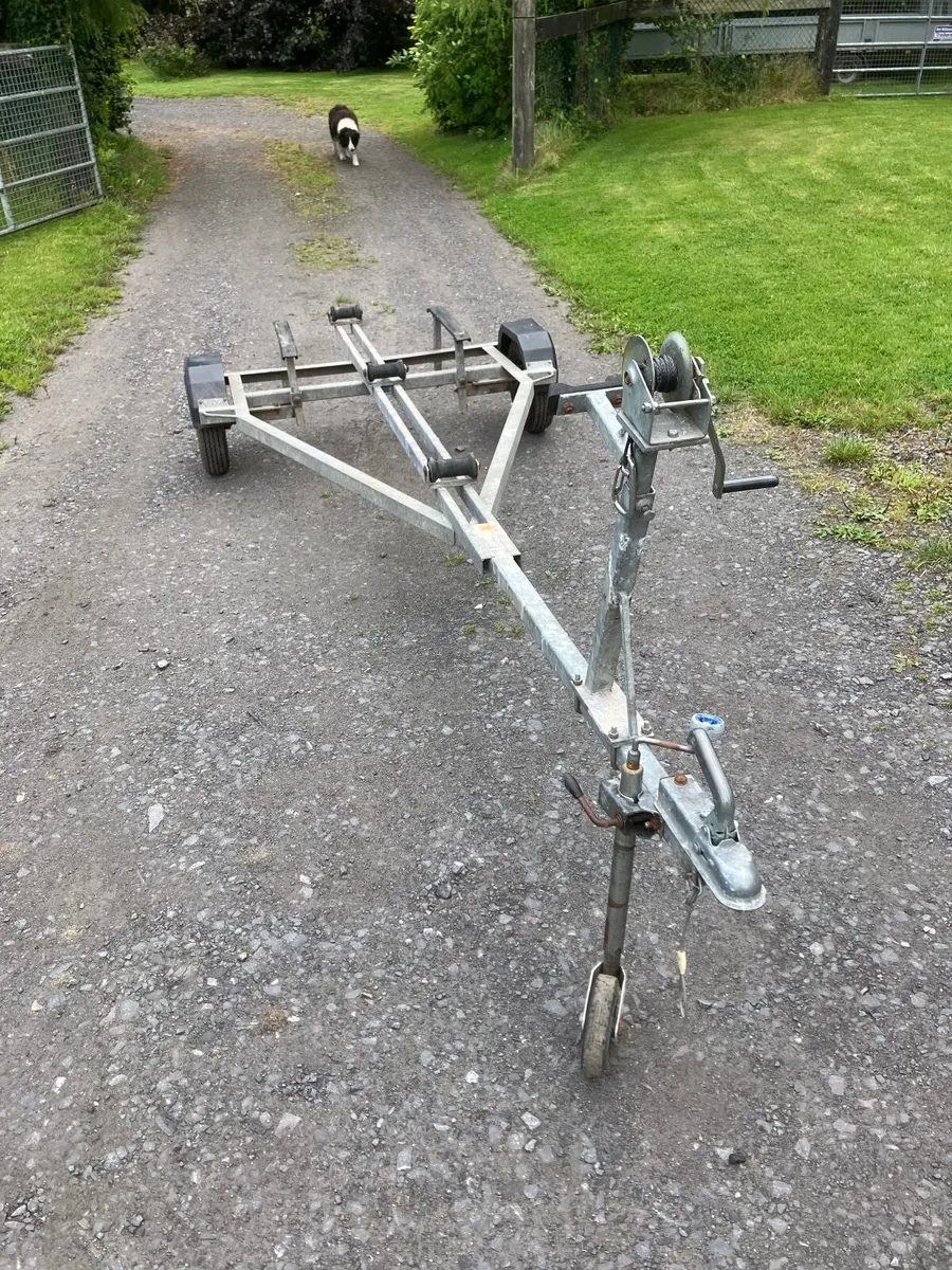 BOAT TRAILER GALVANISED FOR BOATS  TO12-14FT - Image 4