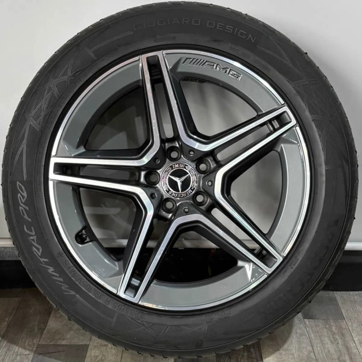 19" GENUINE MERCEDES GLC ALLOY WHEELS & TYRES - Image 4