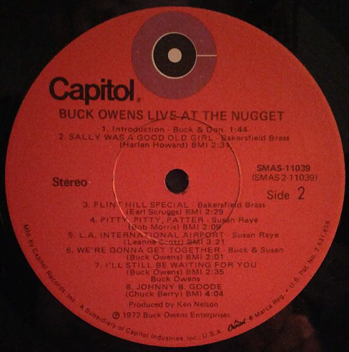 Buck Owens Live at the Nugget LP - Image 3