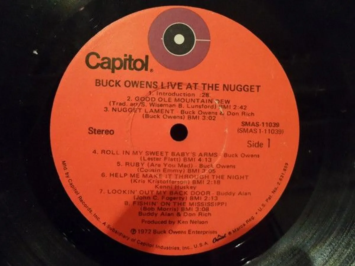 Buck Owens Live at the Nugget LP - Image 4