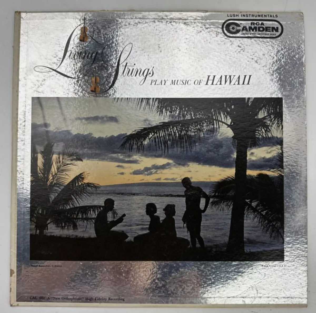 Living Strings Play Music of Hawaii LP - Image 1