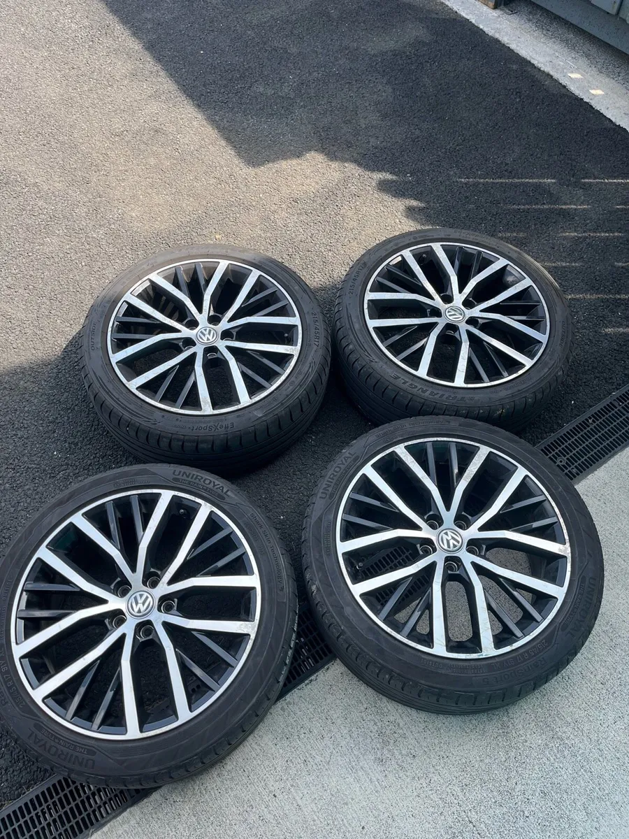 Genuine Volkswagen Polo GTI alloys - Image 2