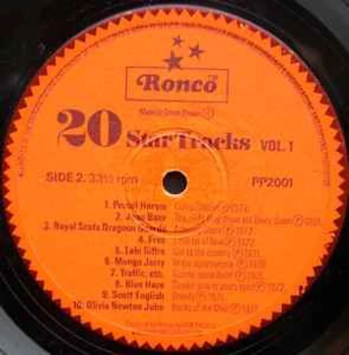 Various 20 Star Tracks Vol. 1 LP - Image 3