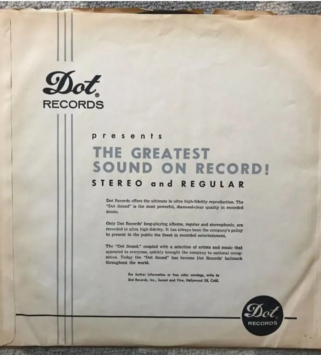 Calcutta! Lawrence Welk LP - Image 3