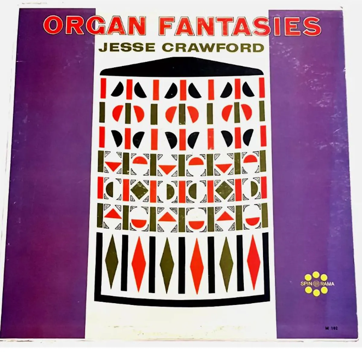 Organ Fantasies Jesse Crawford LP - Image 1