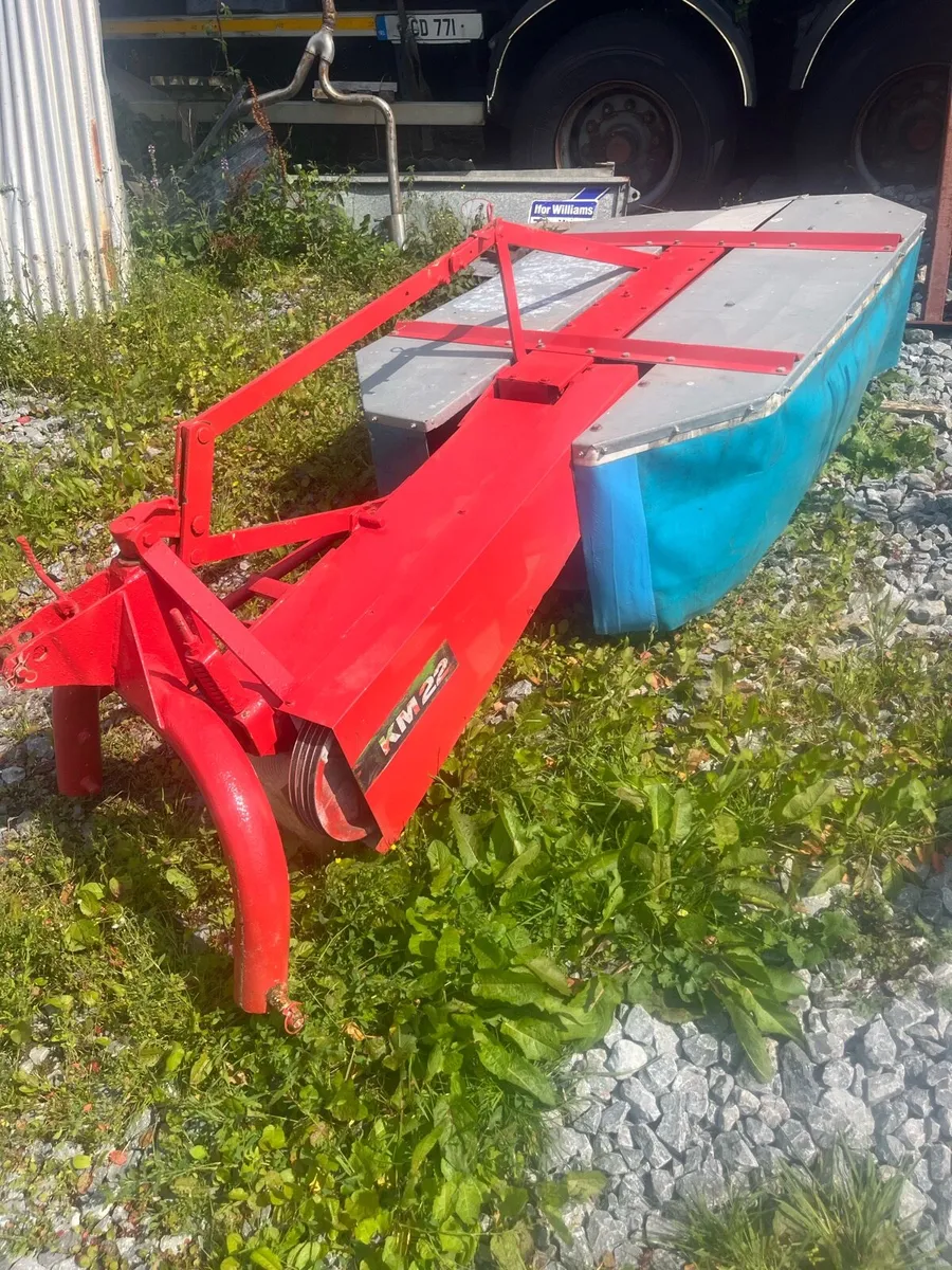 Km 22 drum mower. - Image 1