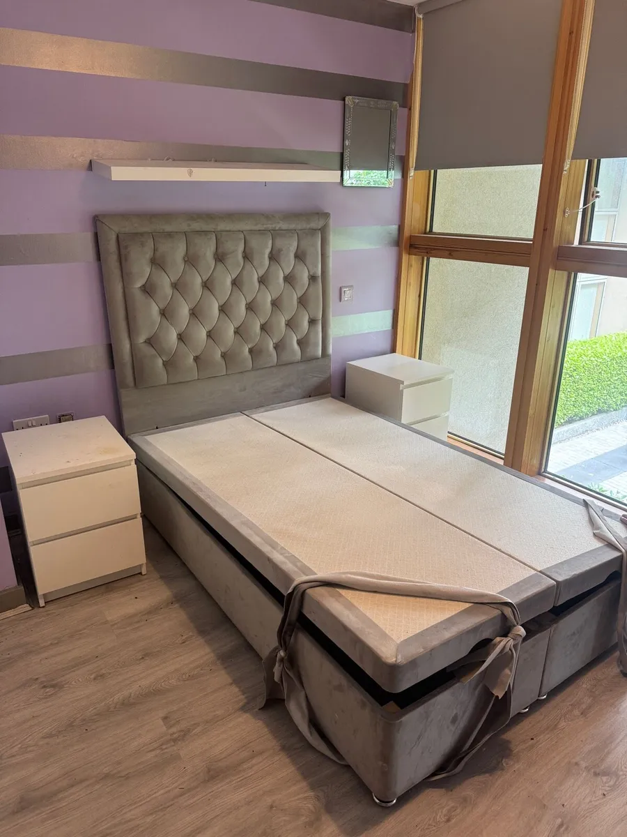4ft Ottoman Storage Bed - Image 1