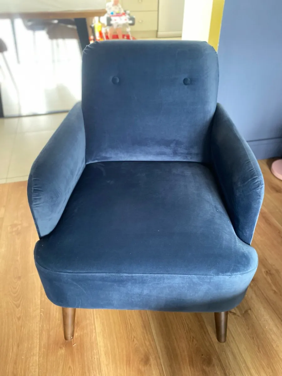 Arm Chair & Foot Stool - Image 2