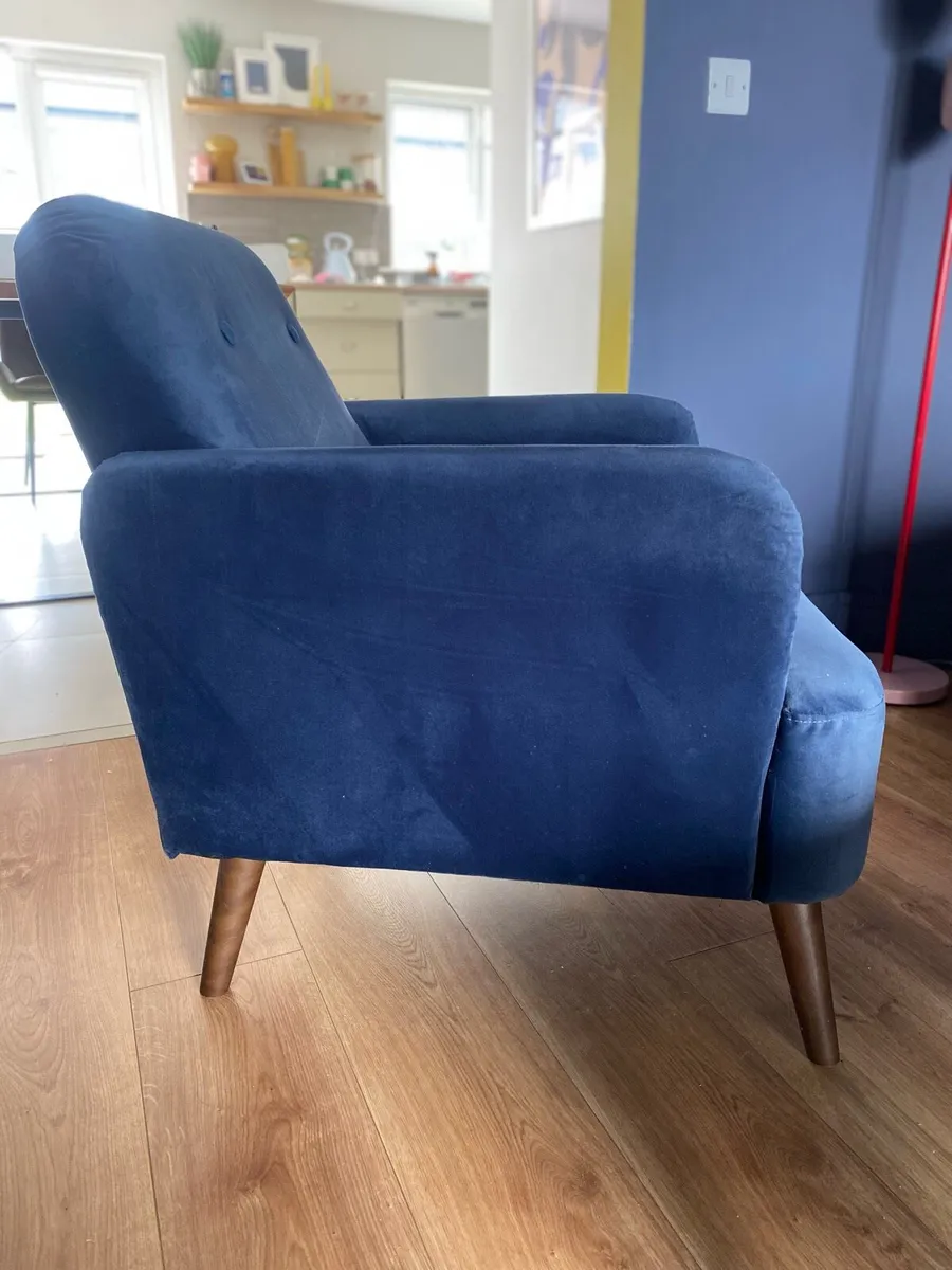 Arm Chair & Foot Stool - Image 3