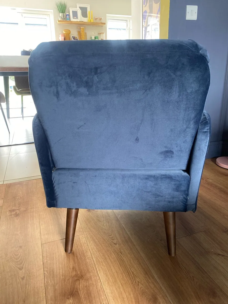 Arm Chair & Foot Stool - Image 4