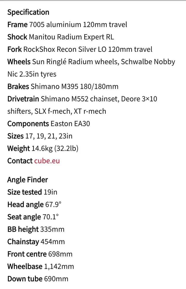 Cube MTB - Image 4