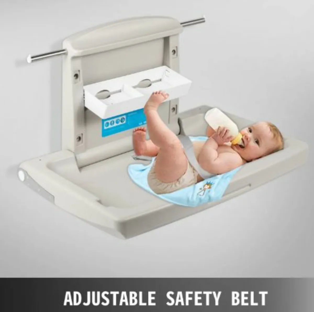 Horizontal Baby Changing Table Wall-mounted Baby - Image 2