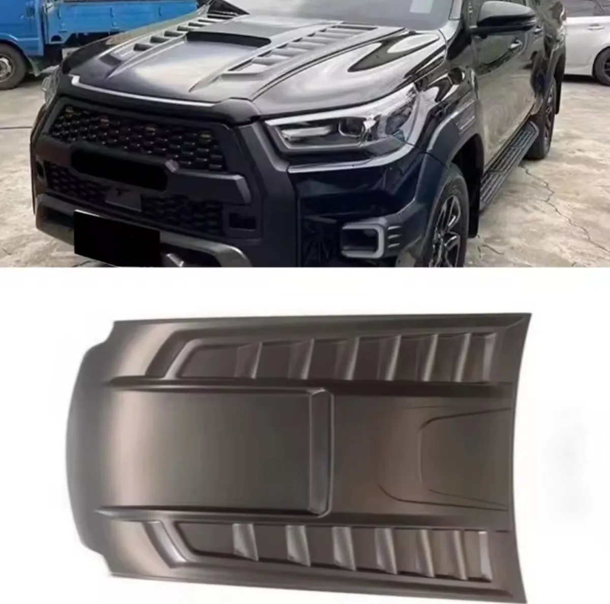 Toyota Hilux bonnet scoop - Image 1